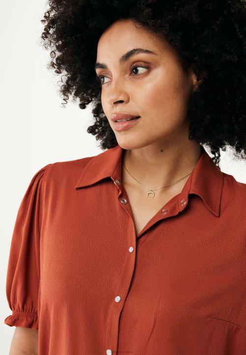 MEXX 1/2 bluza s puf rukavima naranča B4DB78 žene - MEXX sale