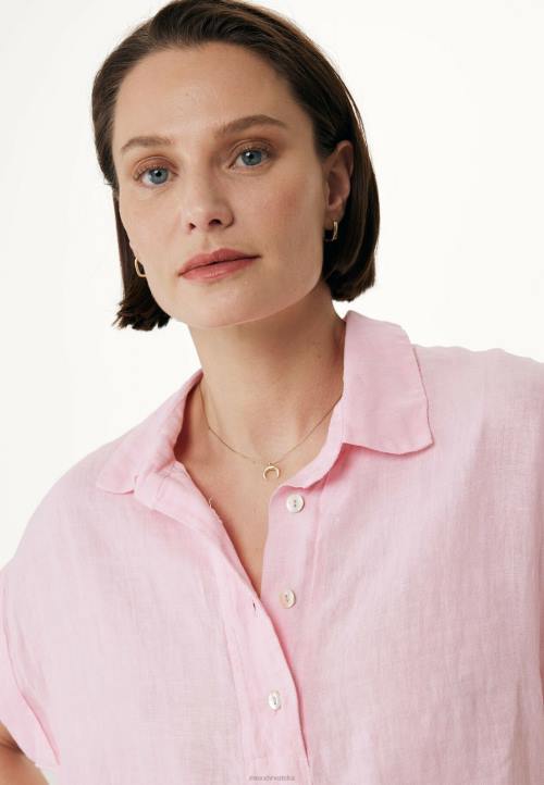 MEXX bluza kratkih rukava svijetla ružičasta B4DB36 žene - MEXX sale