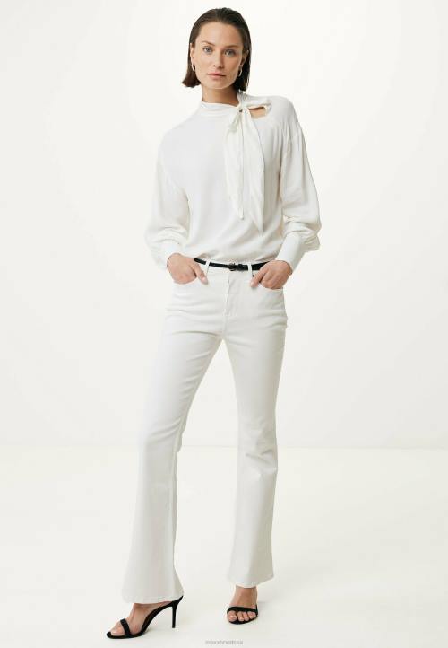 MEXX bluza s leptir mašnom bijela B4DB68 žene - MEXX koferi