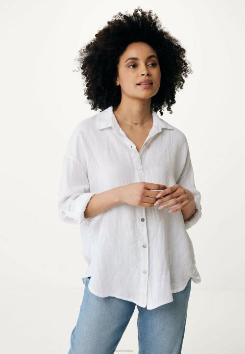 MEXX shoes sale - MEXX gumb kroz bluzu bijela B4DB53 žene