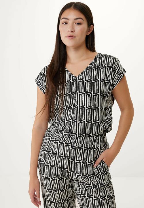 MEXX print bluze s v-izrezom višebojan B4DB70 žene - MEXX woman