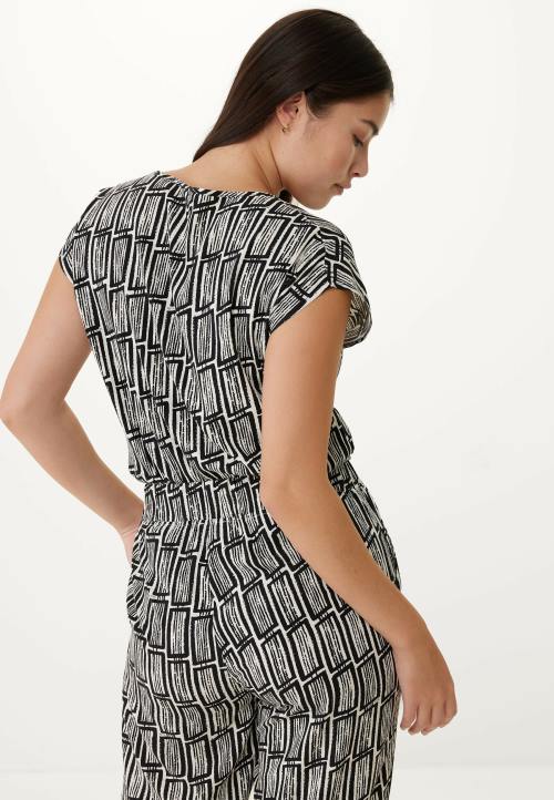 MEXX print bluze s v-izrezom višebojan B4DB70 žene - MEXX woman