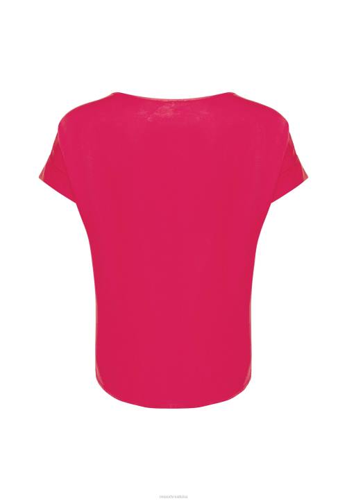 MEXX tenisice - MEXX satenska bluza vruća ružičasta B4DB17 žene