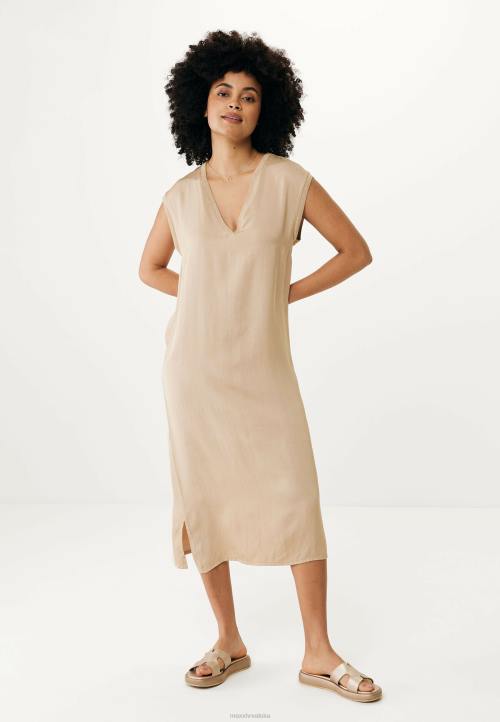 MEXX shoes sale - MEXX haljina bez rukava s v-izrezom pijesak bež B4DB9 žene
