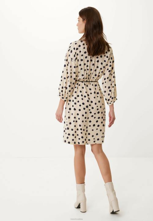 MEXX Hrvatska - MEXX otisak haljine na omot svijetli pijesak bež B4DB1 žene