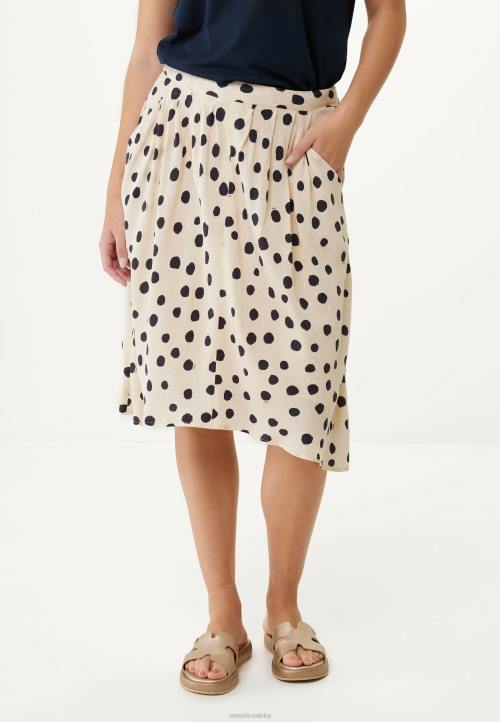 MEXX plisirana suknja bež B4DB18 žene - MEXX sandale