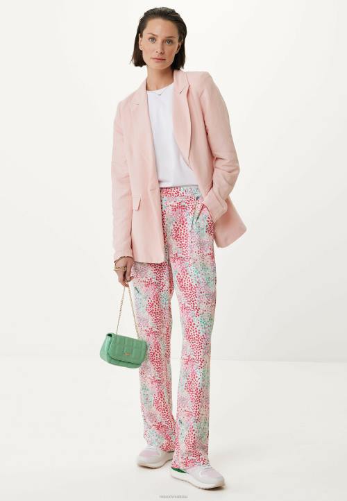 MEXX Hrvatska - MEXX hlače širokih nogavica ružičasta B4DB23 žene