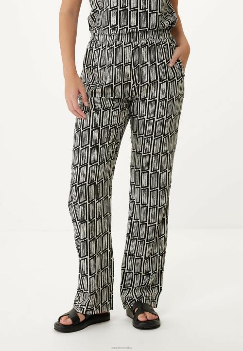 MEXX print hlača ravnih nogavica višebojan B4DB69 žene - MEXX sandale