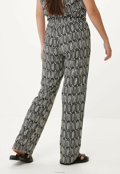 MEXX print hlača ravnih nogavica višebojan B4DB69 žene - MEXX sandale