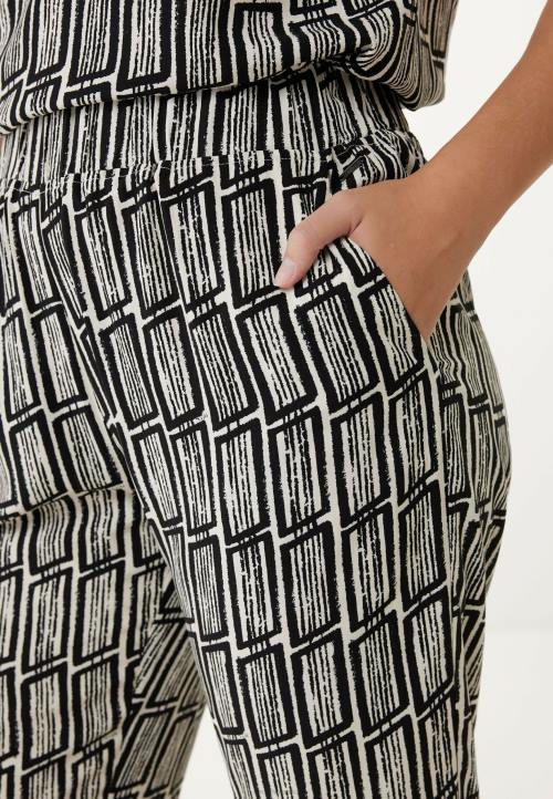 MEXX print hlača ravnih nogavica višebojan B4DB69 žene - MEXX sandale