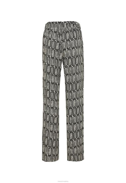 MEXX print hlača ravnih nogavica višebojan B4DB69 žene - MEXX sandale