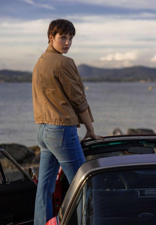 MEXX kratki baloner oversized dark sand smeđa B4DB40 žene - MEXX woman