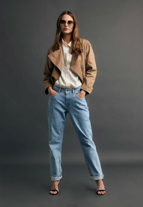 MEXX kratki baloner oversized dark sand smeđa B4DB40 žene - MEXX woman