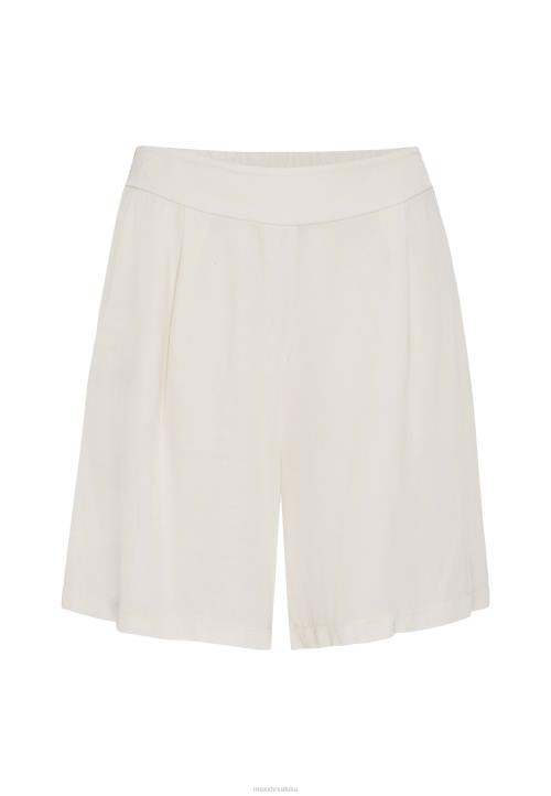 MEXX široke kratke hlače bijele boje bež B4DB4 žene - MEXX shoe