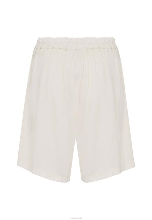 MEXX široke kratke hlače bijele boje bež B4DB4 žene - MEXX shoe