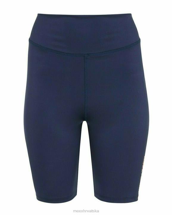 MEXX cizme - MEXX kratke bikerske hlače s visokim strukom mornarsko plave plava B4DB210 žene