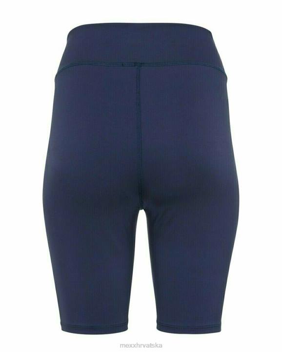 MEXX cizme - MEXX kratke bikerske hlače s visokim strukom mornarsko plave plava B4DB210 žene