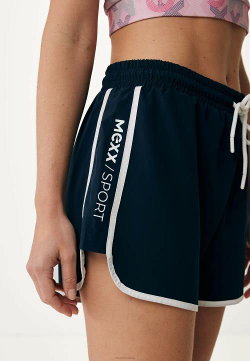 MEXX natikače - MEXX mornarskoplave kratke hlače za aktivnu odjeću plava B4DB212 žene