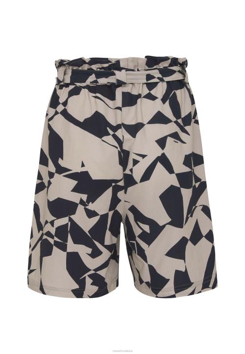 MEXX tiskane kratke hlače oko struka papirnate vrećice bež B4DB54 žene - MEXX sandale