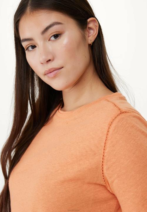 MEXX Hrvatska - MEXX majica kratkih rukava s okruglim izrezom naranča B4DB81 žene