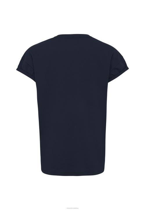 MEXX majica kratkih rukava umjetničko plavo plava B4DB80 žene - MEXX shoe