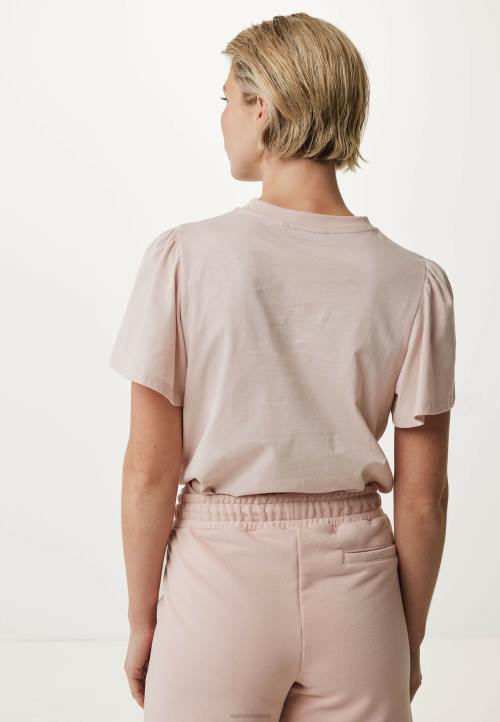 MEXX Hrvatska - MEXX majica s lepršavim rukavima stara ružičasta B4DB147 žene