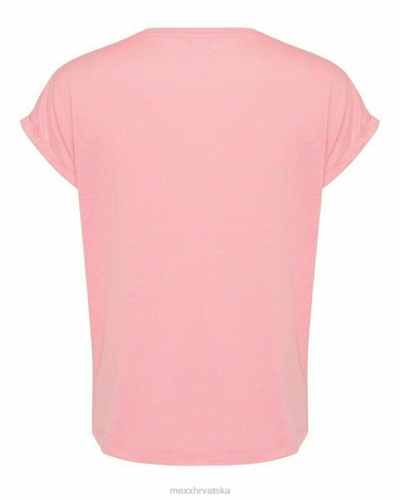 MEXX tenisice - MEXX majica s v-izrezom ružičasta B4DB187 žene