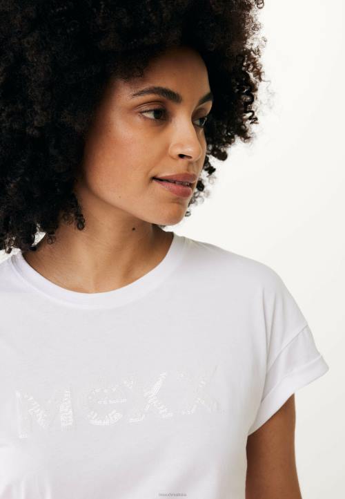 MEXX prevelika majica kratkih rukava u bijeloj boji bež B4DB25 žene - MEXX koferi