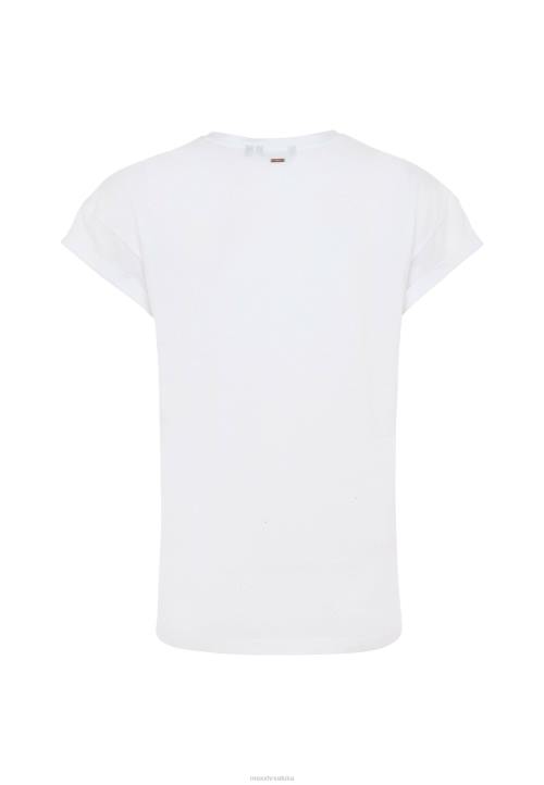 MEXX prevelika majica kratkih rukava u bijeloj boji bež B4DB25 žene - MEXX koferi