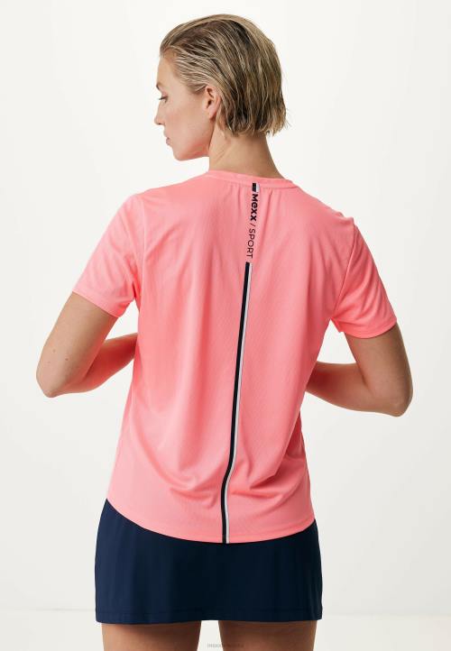 MEXX sportska majica kratkih rukava neon ružičasta B4DB222 žene - MEXX koferi