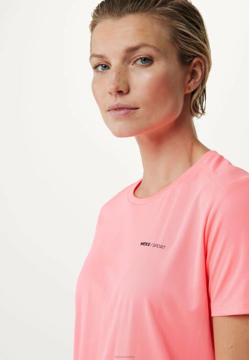 MEXX sportska majica kratkih rukava neon ružičasta B4DB222 žene - MEXX koferi