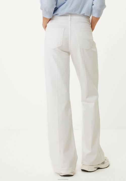 MEXX kim traperice visokog struka off white bež B4DB60 žene - MEXX koferi