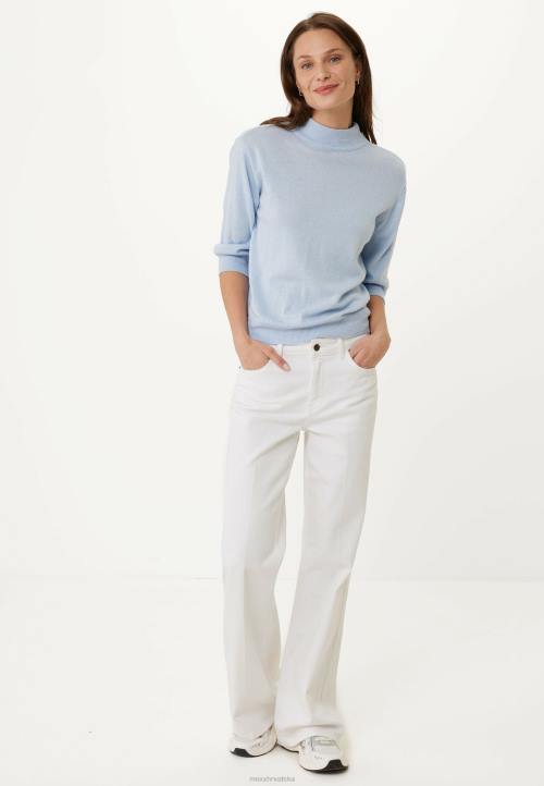 MEXX kim traperice visokog struka off white bež B4DB60 žene - MEXX koferi