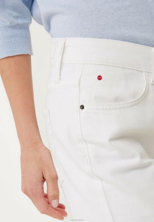 MEXX kim traperice visokog struka off white bež B4DB60 žene - MEXX koferi