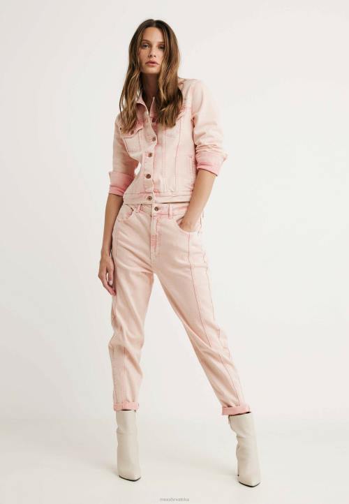 MEXX xenia traperice srednjeg struka ružičasta B4DB92 žene - MEXX woman