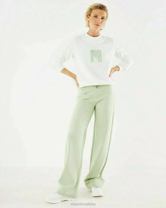 MEXX bijeli džemper s okruglim ovratnikom bijela B4DB407 žene - MEXX sandale