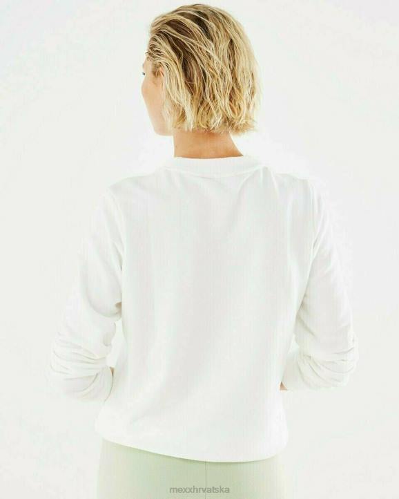 MEXX bijeli džemper s okruglim ovratnikom bijela B4DB407 žene - MEXX sandale