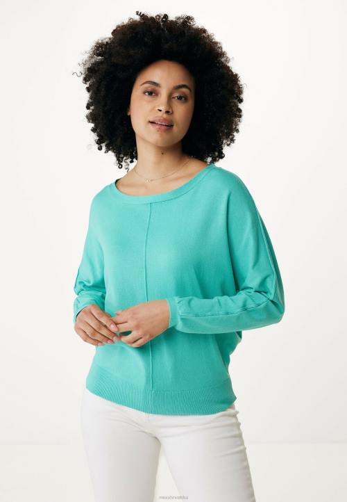 MEXX natikače - MEXX boatneck top aqua zelena B4DB121 žene