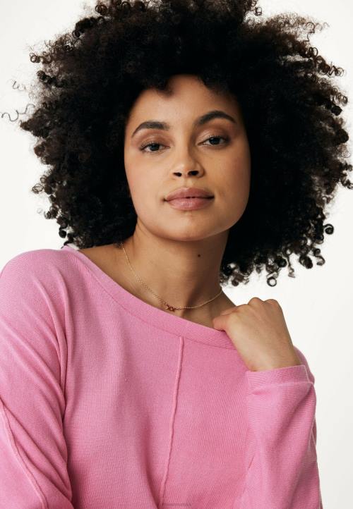 MEXX cizme - MEXX gornji dio s ovratnikom za čamac ružičasta B4DB119 žene