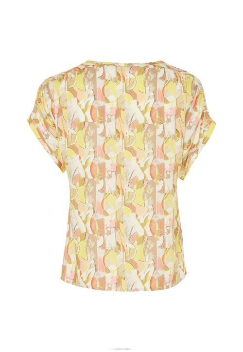 MEXX capsleeve s okruglim ovratnikom na gornjem dijelu lime žuta boja B4DB74 žene - MEXX shoe