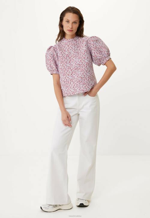 MEXX shoes sale - MEXX jacquard top ružičasta višebojan B4DB13 žene