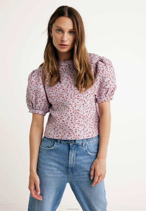 MEXX shoes sale - MEXX jacquard top ružičasta višebojan B4DB13 žene