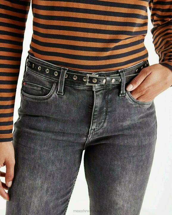 MEXX remen kožni crni schwarz B4DB452 žene - MEXX woman