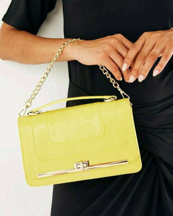 MEXX preklopna torba preko ramena žuta boja B4DB422 žene - MEXX sandale