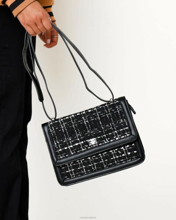 MEXX torba s preklopom od tvida crno B4DB426 žene - MEXX shoe