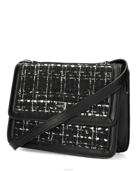 MEXX torba s preklopom od tvida crno B4DB426 žene - MEXX shoe