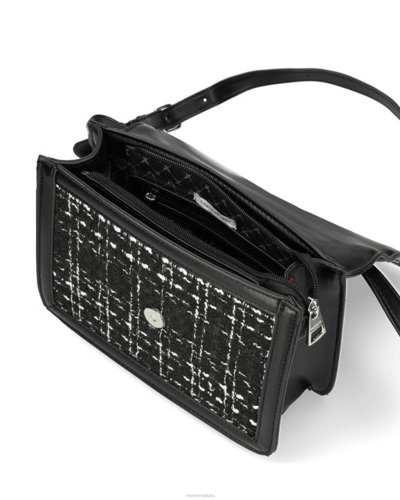 MEXX torba s preklopom od tvida crno B4DB426 žene - MEXX shoe