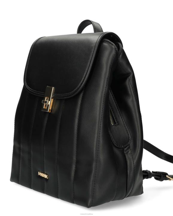 MEXX cizme - MEXX vertikalni prošiveni ruksak crno B4DB430 žene