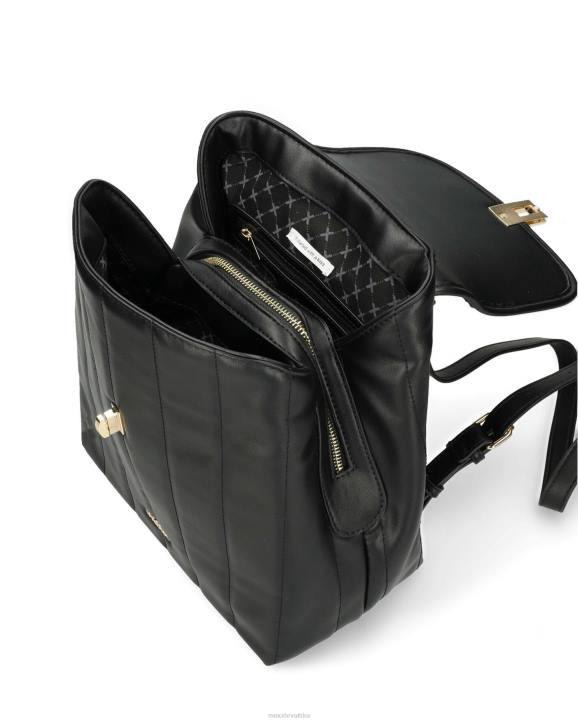 MEXX cizme - MEXX vertikalni prošiveni ruksak crno B4DB430 žene